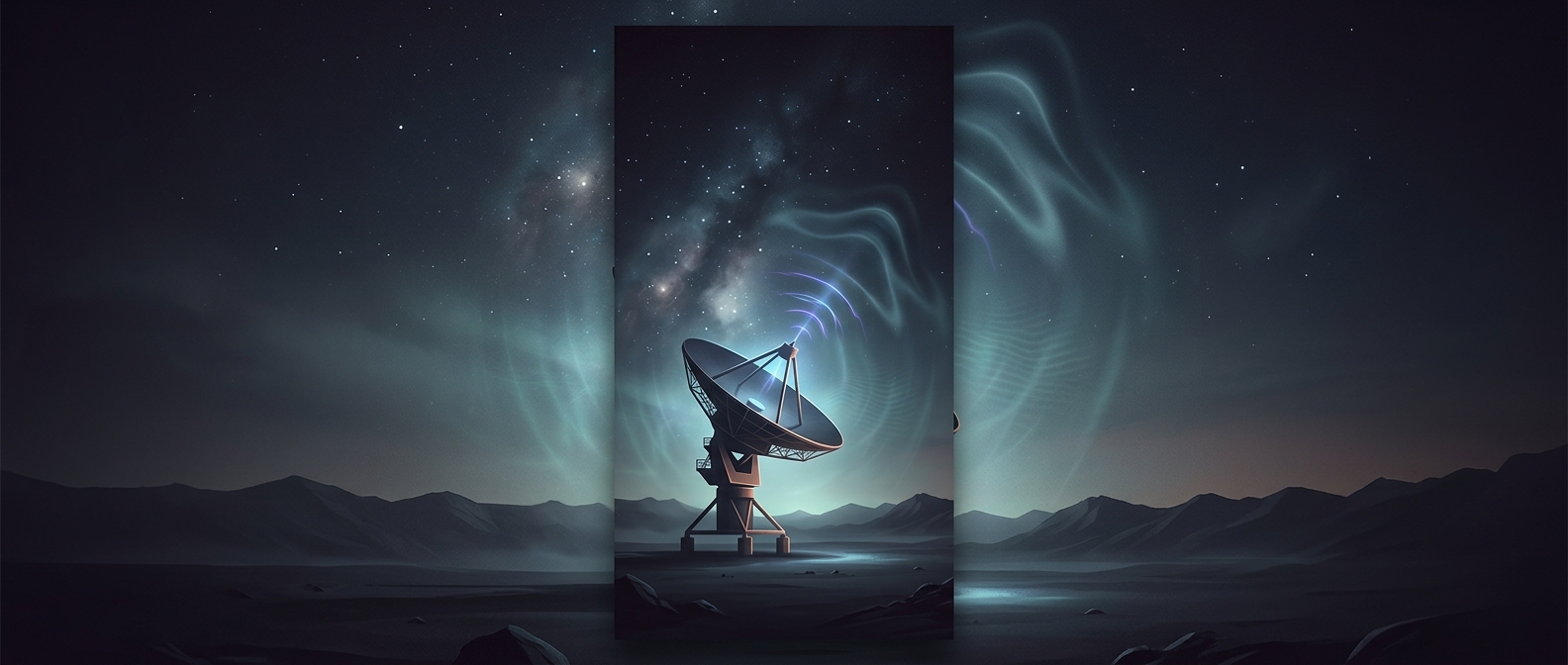 Some radio signals echo back 40 seconds later