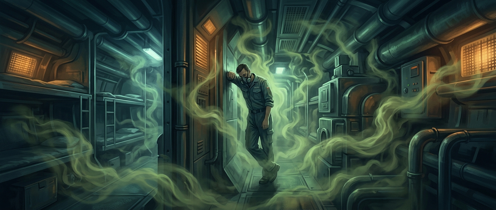 Why submariners stop smelling diesel and sweat