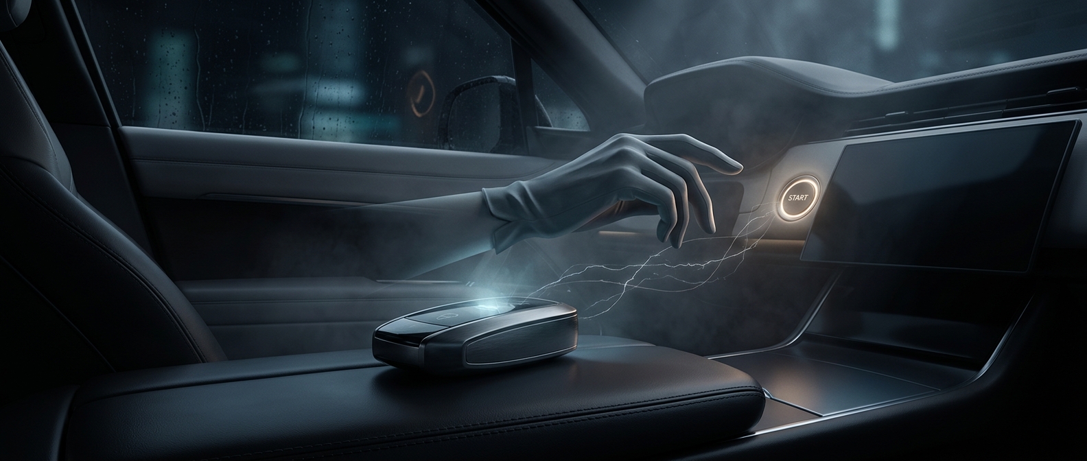 How to start a car with a dead key fob