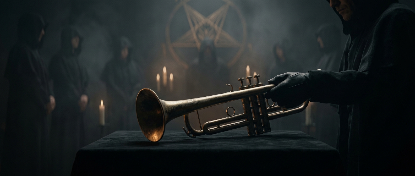 Church of Satan founder Anton LaVey used a wildly cheap brass instrument for demonic rituals