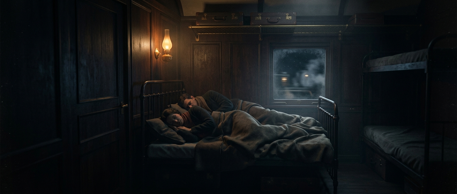 Why Early Sleeper Trains Put Strangers in One Bed