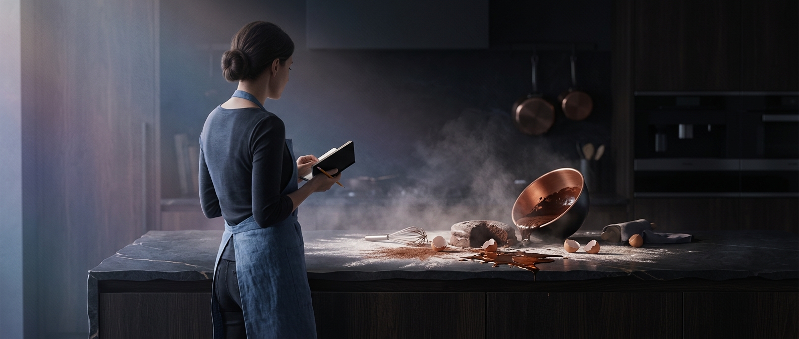 There is a medical code for baking injuries