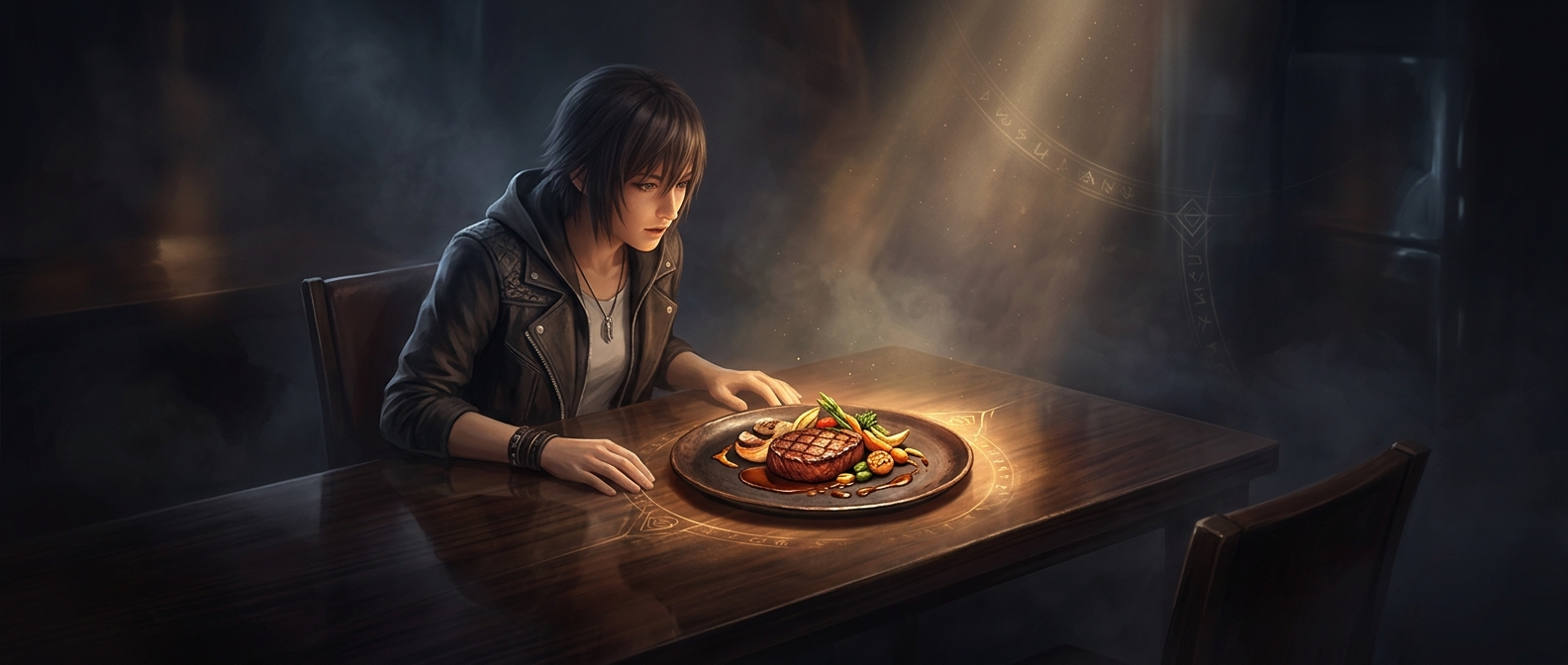 Final Fantasy XV рендерит еду с невероятной детализацией