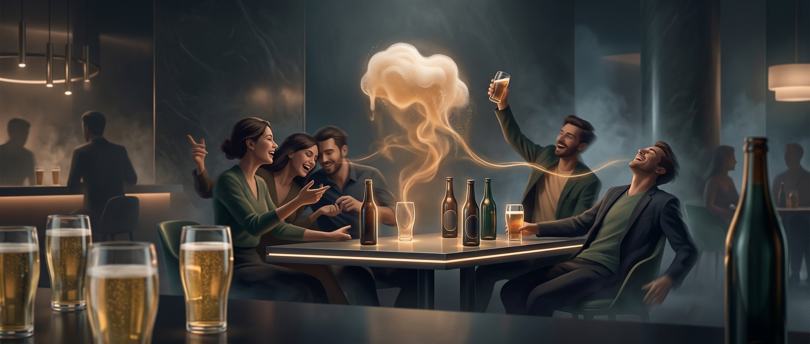 Why non-alcoholic beer can still make you act drunk