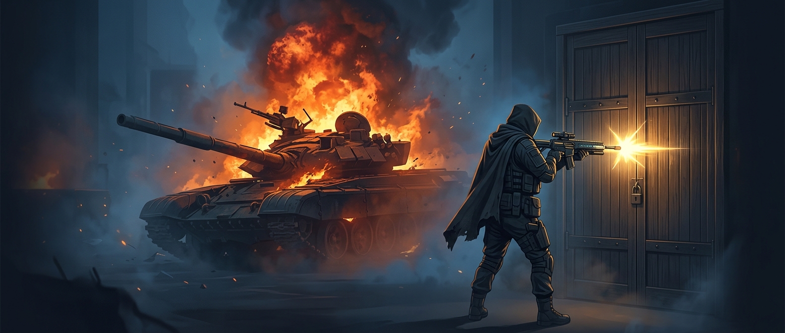 Why video game heroes still need keys for wooden doors