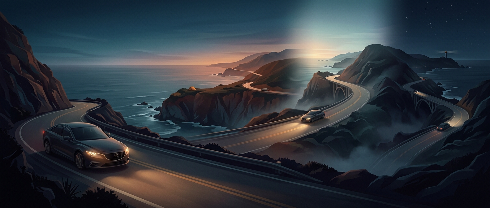 Driving the Pacific coast highway takes multiple days