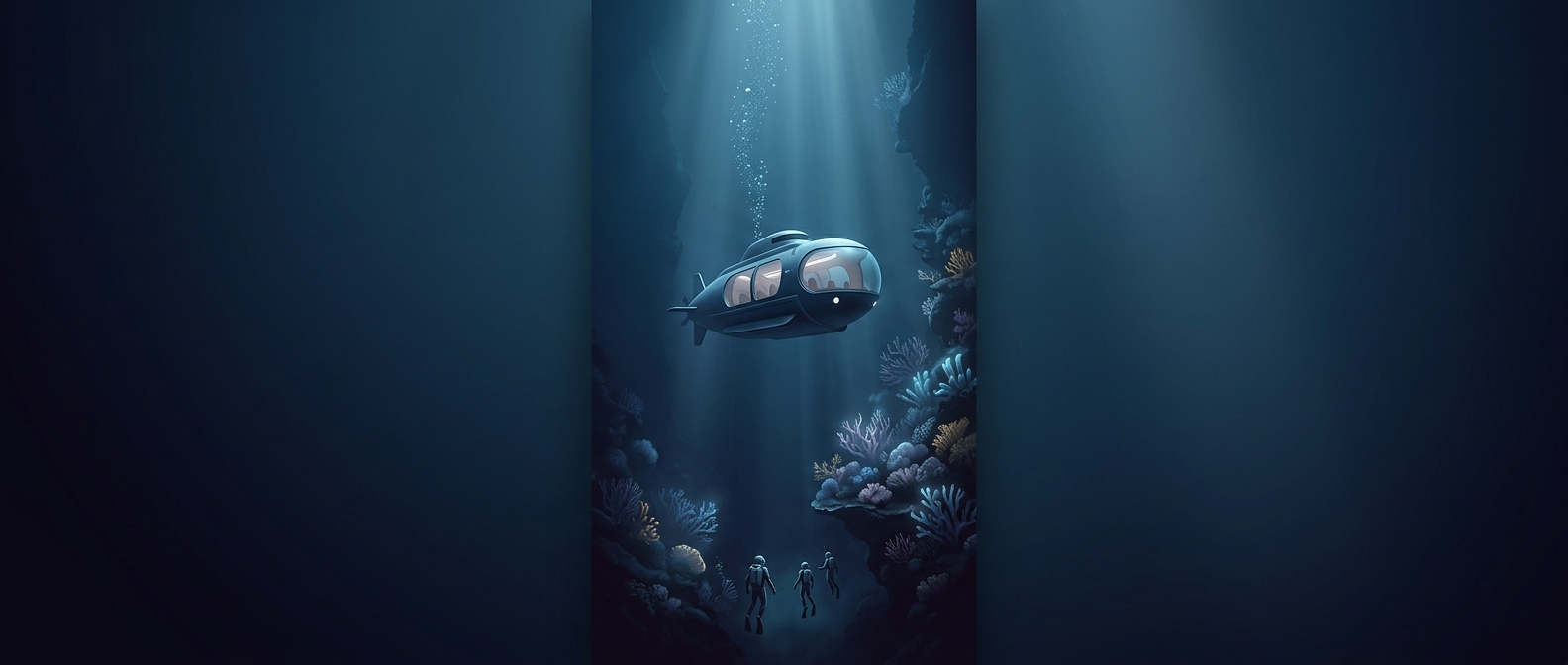 Tourists can now explore coral reefs by submarine