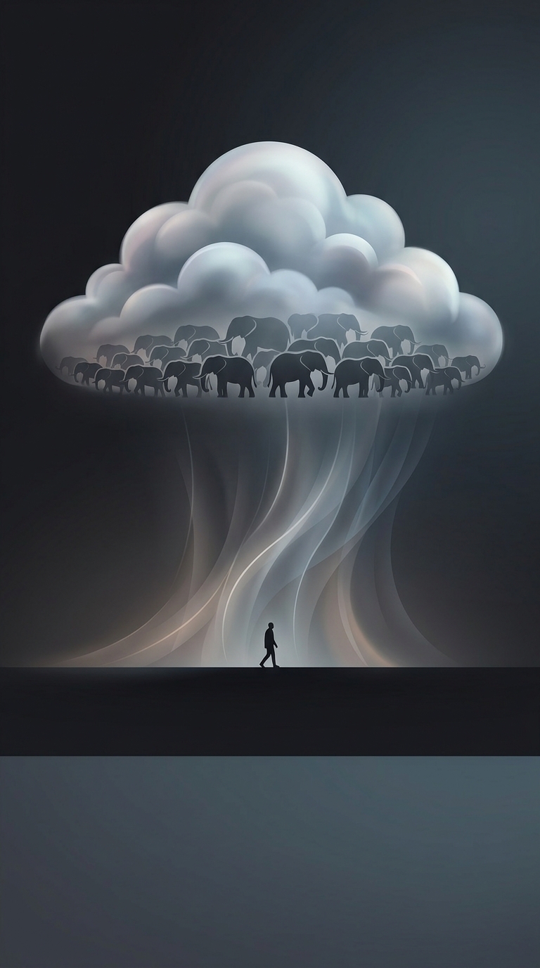 Cumulus clouds might look like weightless tufts of floating cotton, but a single average-sized cloud actually weighs around one point one million pounds.