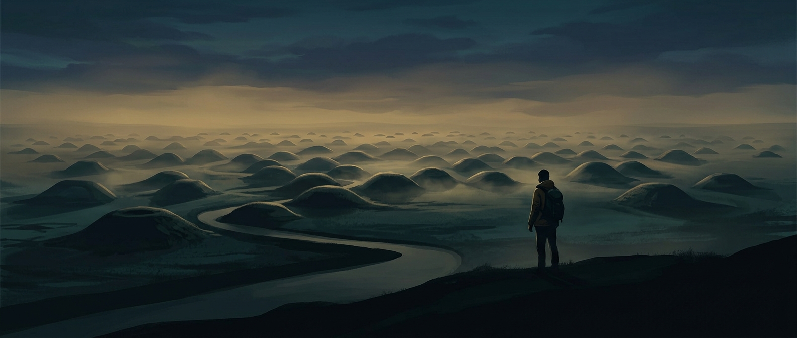 Bolivia has a landscape built from thousands of mounds