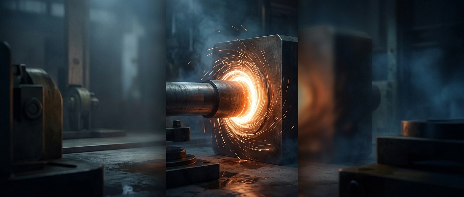 How friction can weld metal without a torch