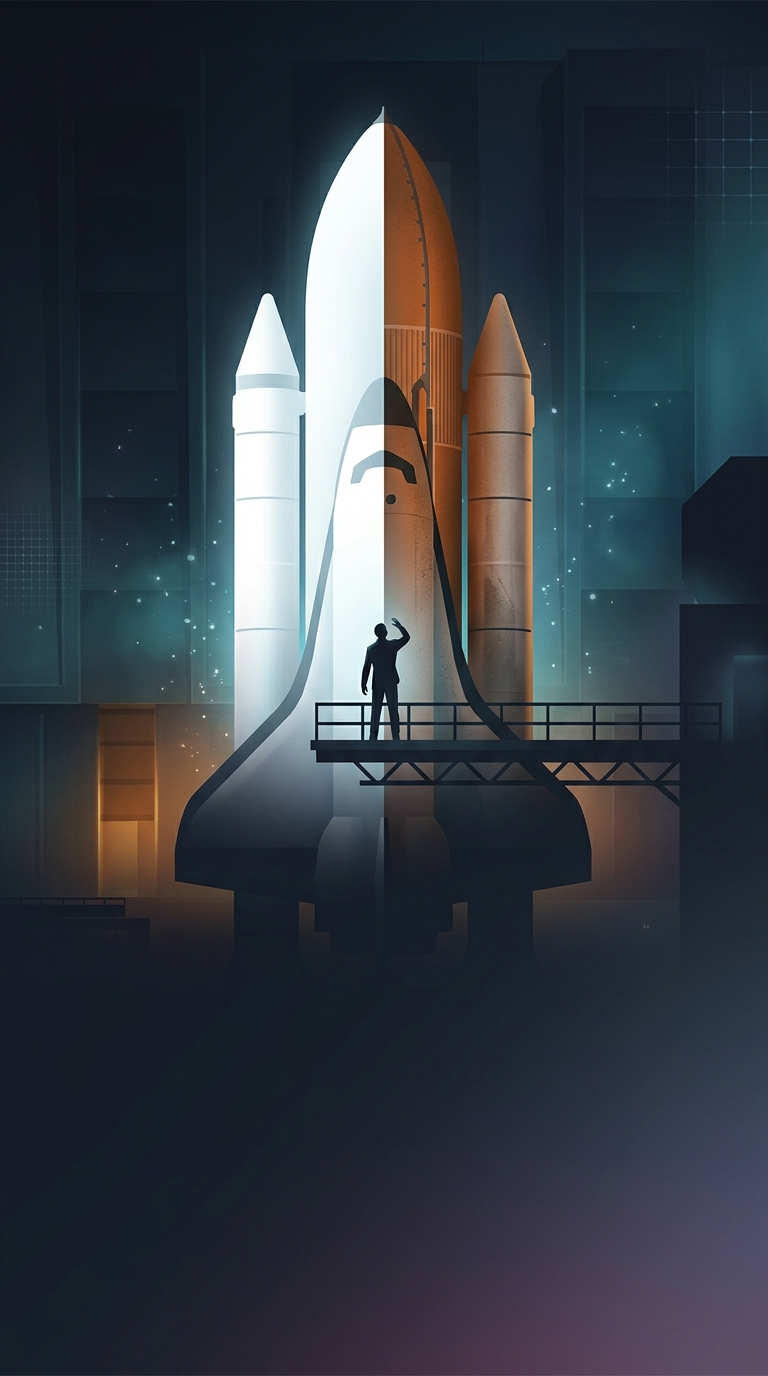 Why did NASA completely stop painting the giant external fuel tanks of the Space Shuttle white after two missions?