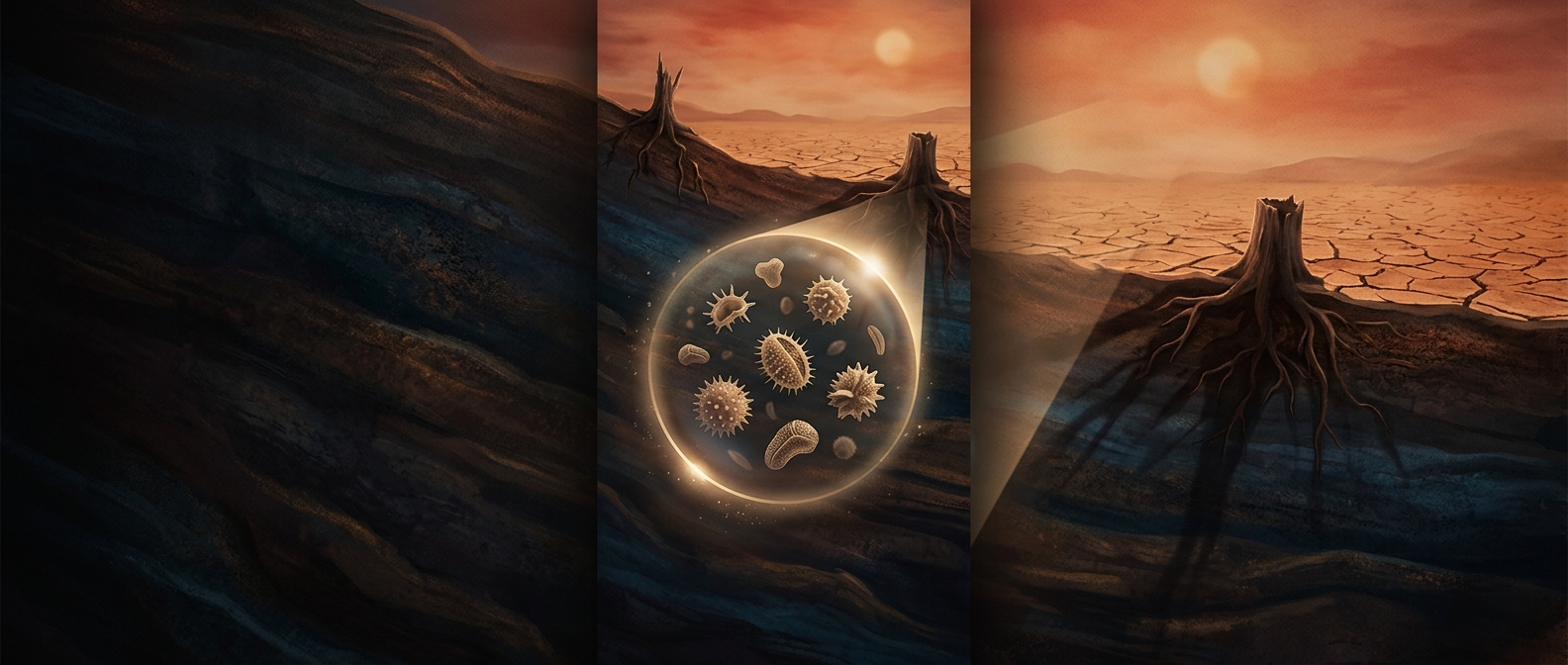 How fossil pollen reveals ancient droughts