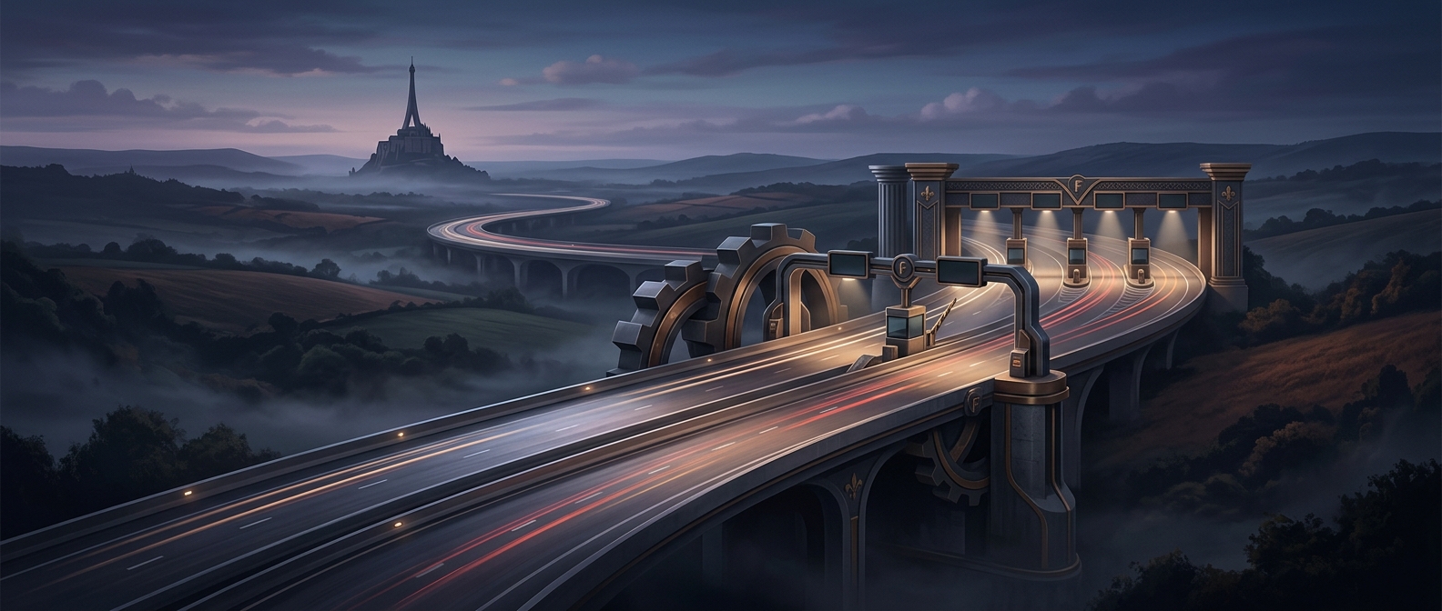In France, private firms run the highways