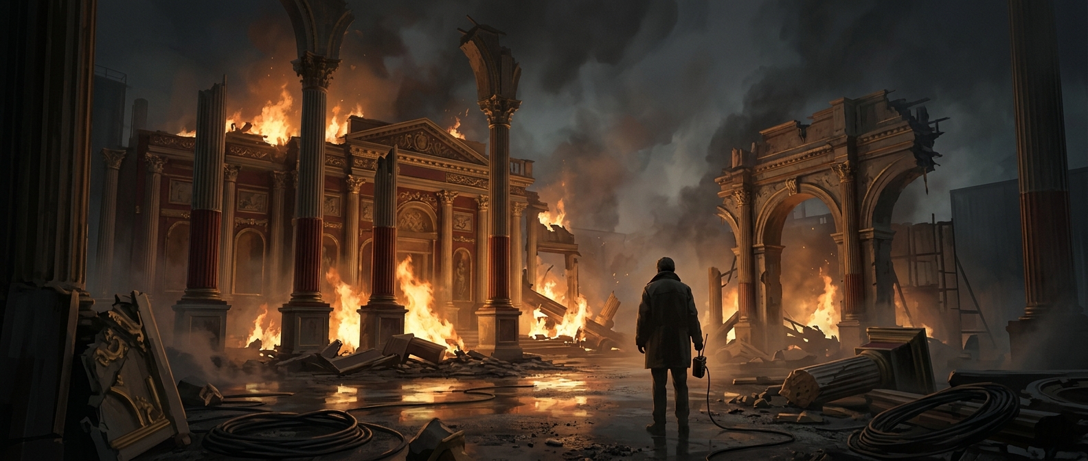 Why Hollywood destroys million-dollar sets