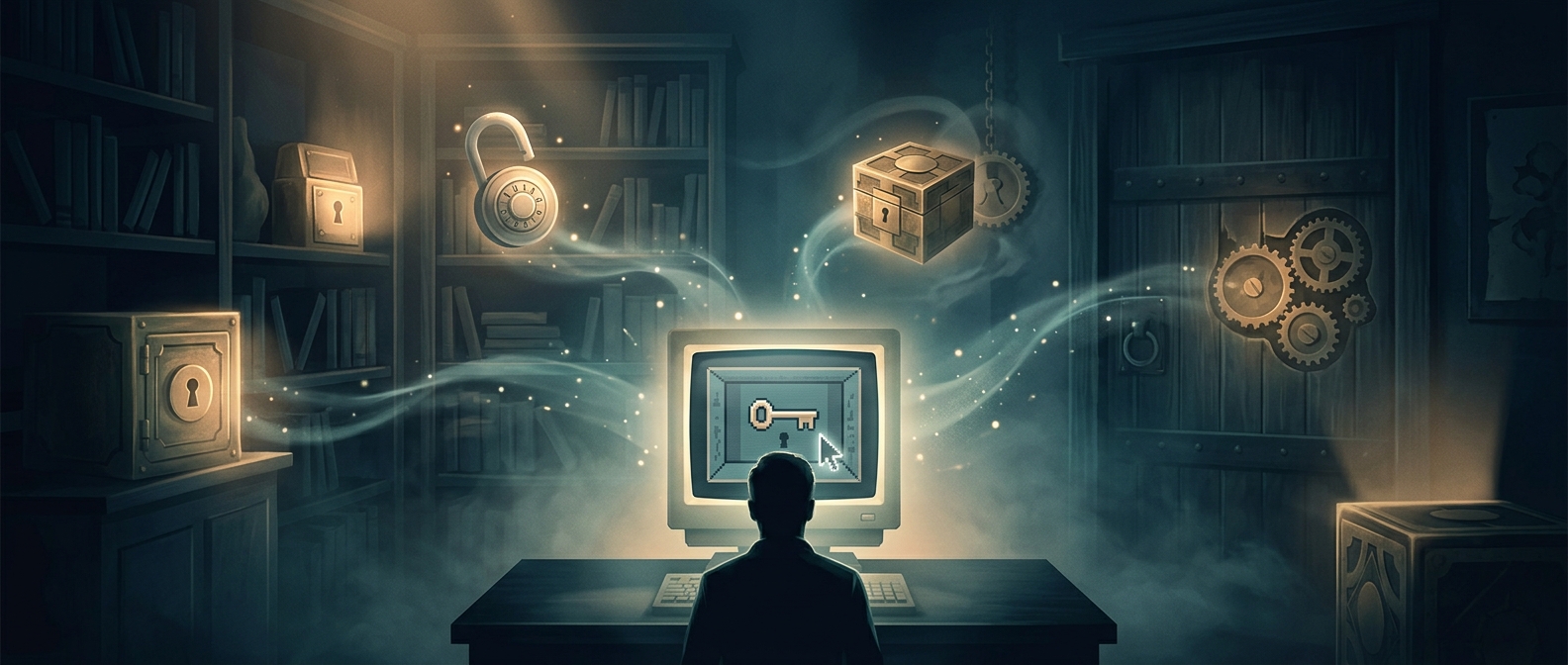 Escape rooms начались с игр про поиск ключей