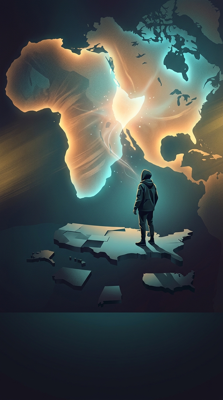 Which US state is technically the closest to the continent of Africa?