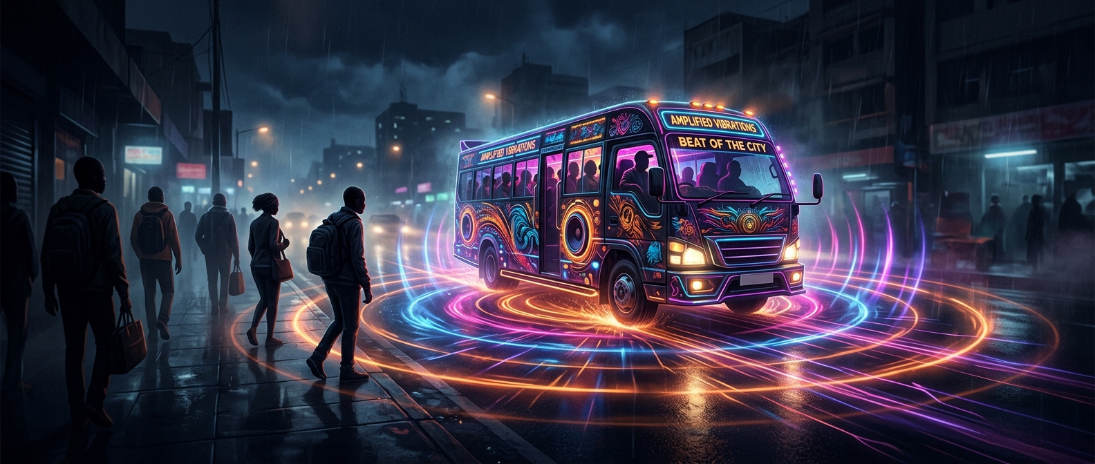 Why some buses arrive with booming bass