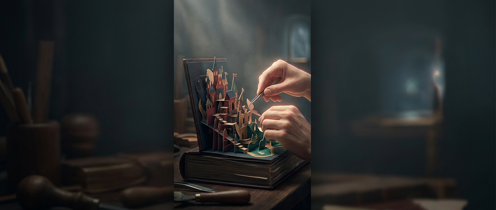 Почему дорогие книги-панорамы собирают вручную