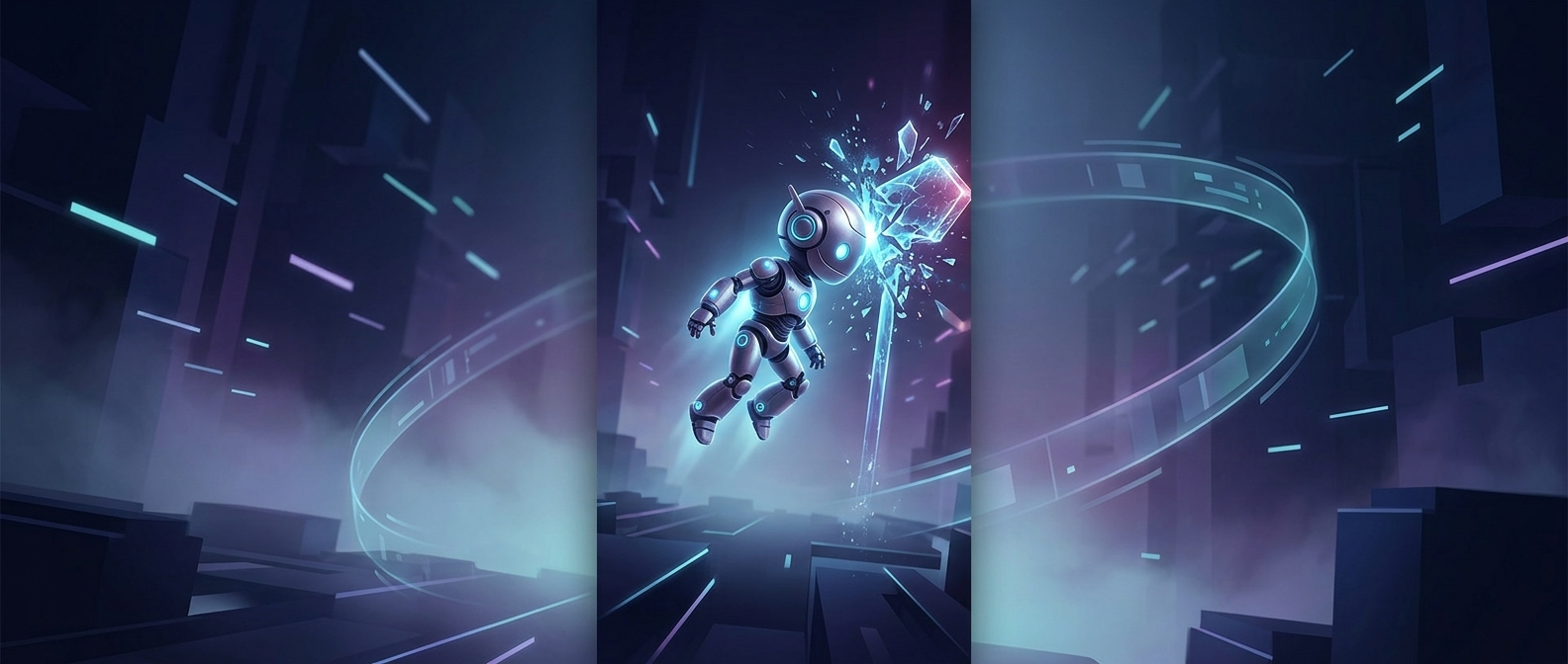 The game where finding secrets means headbutting walls