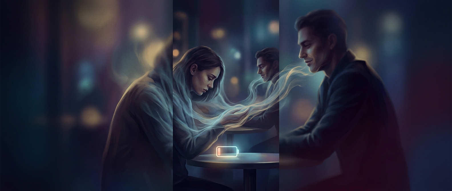 Emotional vampires literally drain your social battery