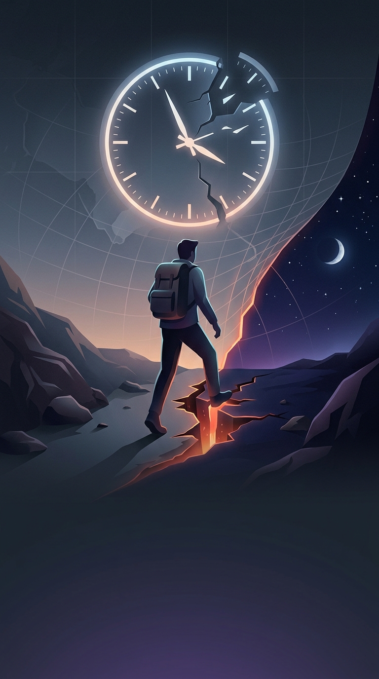 How does China’s radical approach to time zones deeply mess with the internal clocks of border-crossing travelers?