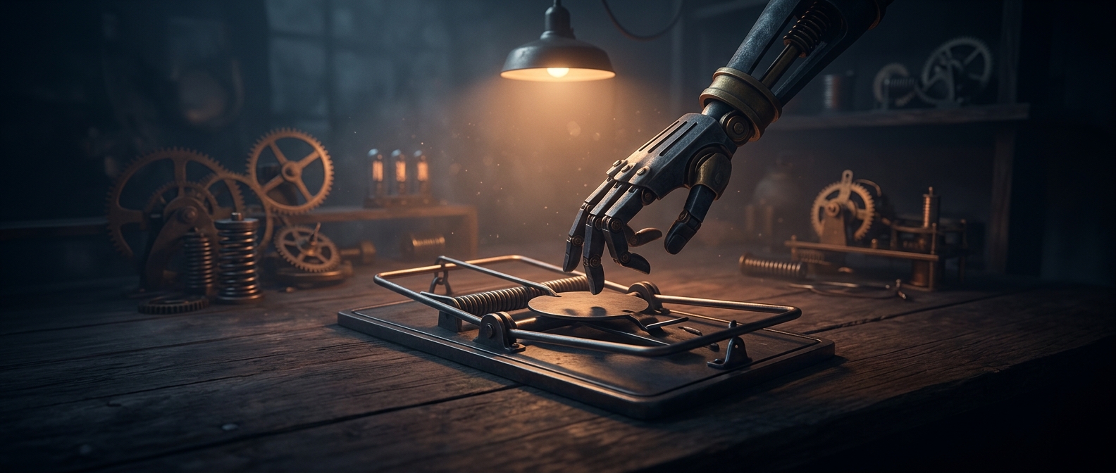 Mouse traps began as anti-burglar devices