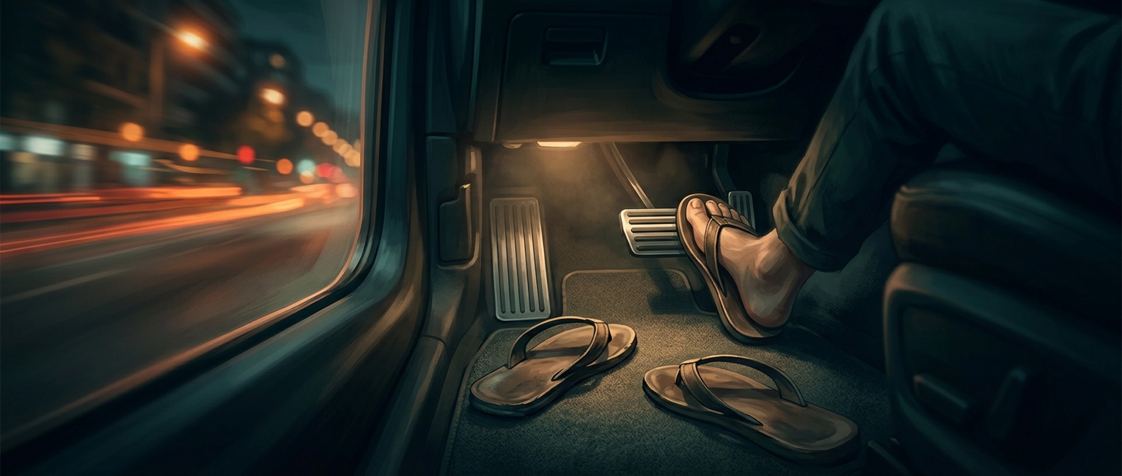 Why flip-flops can get you fined while driving in Spain