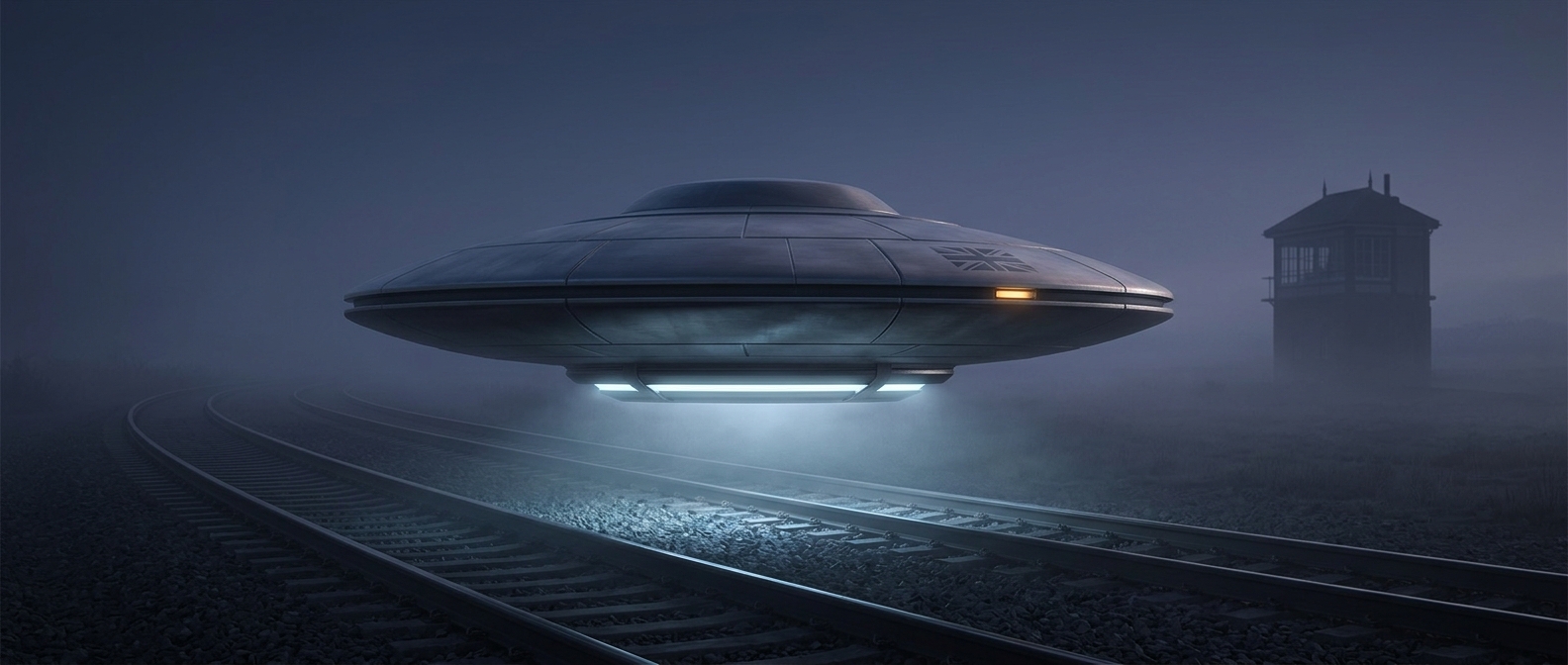 British Rail once patented a nuclear-powered flying saucer