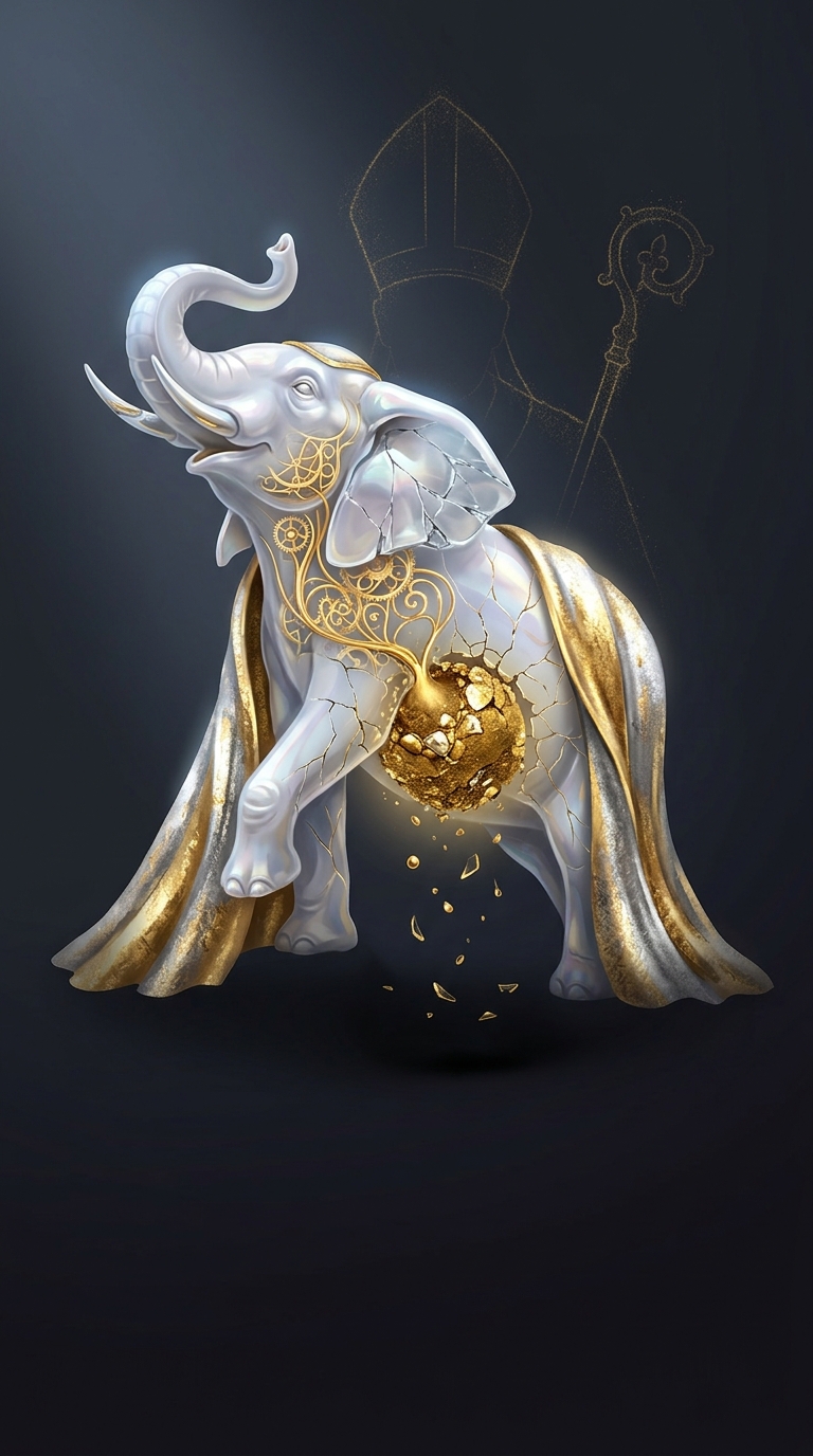 Pope Leo X was gifted a rare, majestic white elephant named Hanno by the King of Portugal in 1514, and the pontiff immediately became obsessed with his massive new pet.