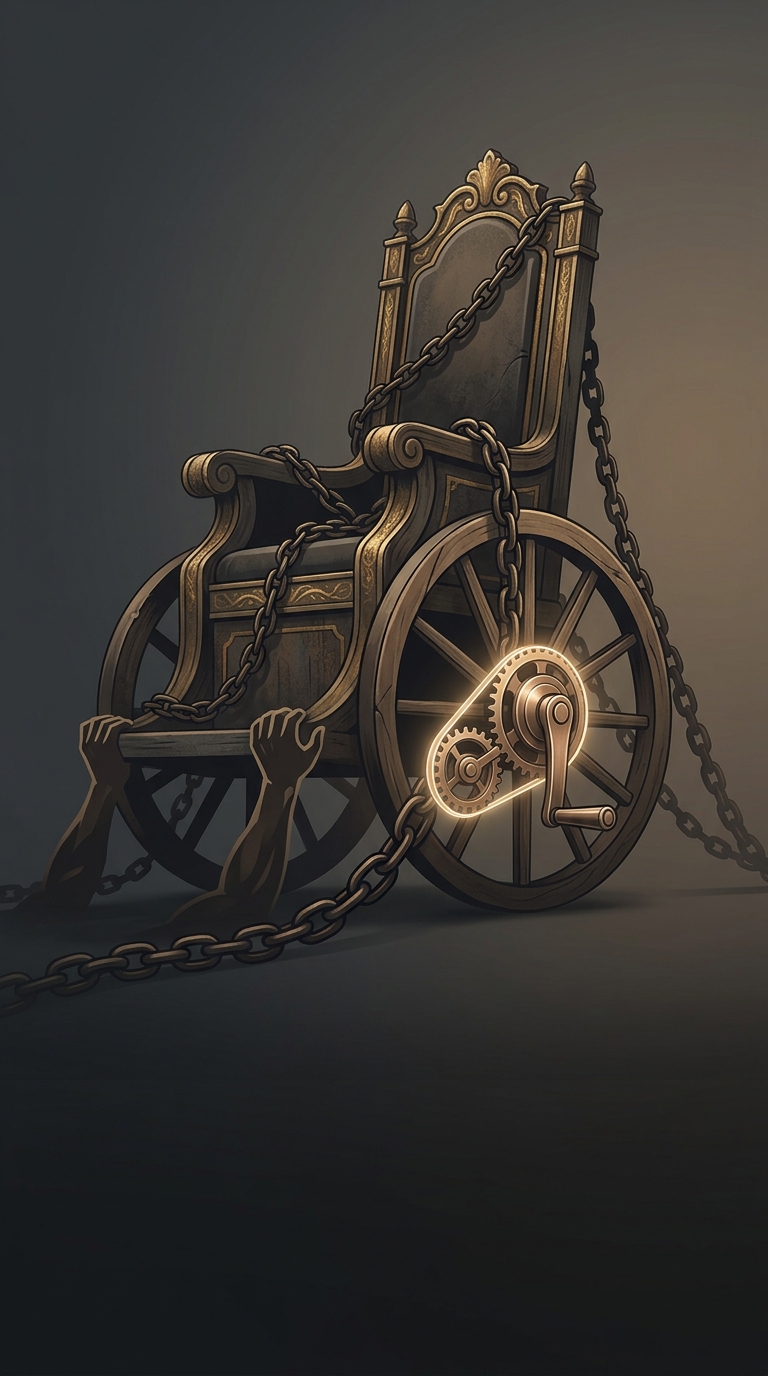 King Philip II of Spain utilized one of the first recorded dedicated wheelchairs in 1595, which was essentially an immensely heavy wooden throne outfitted with tiny wheels and armrests.