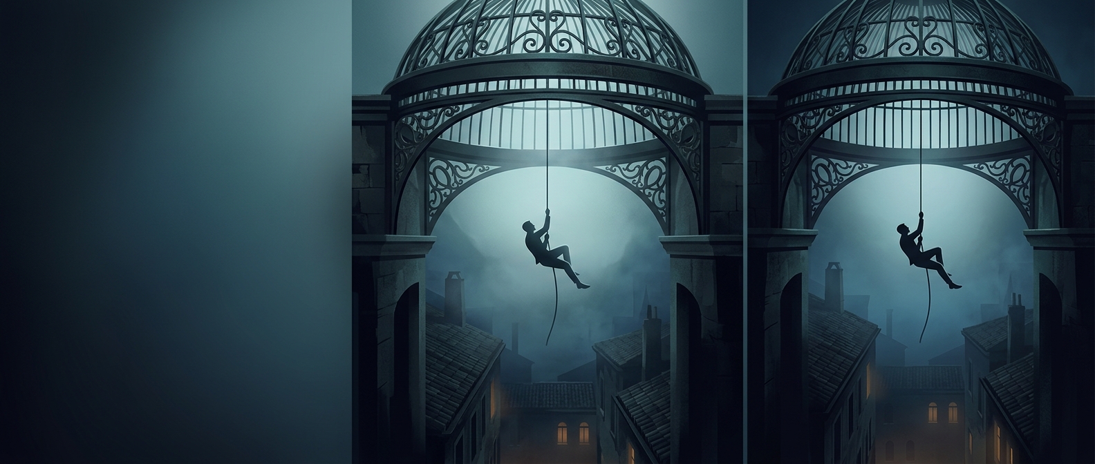 Breaking out of a supposedly inescapable roof prison