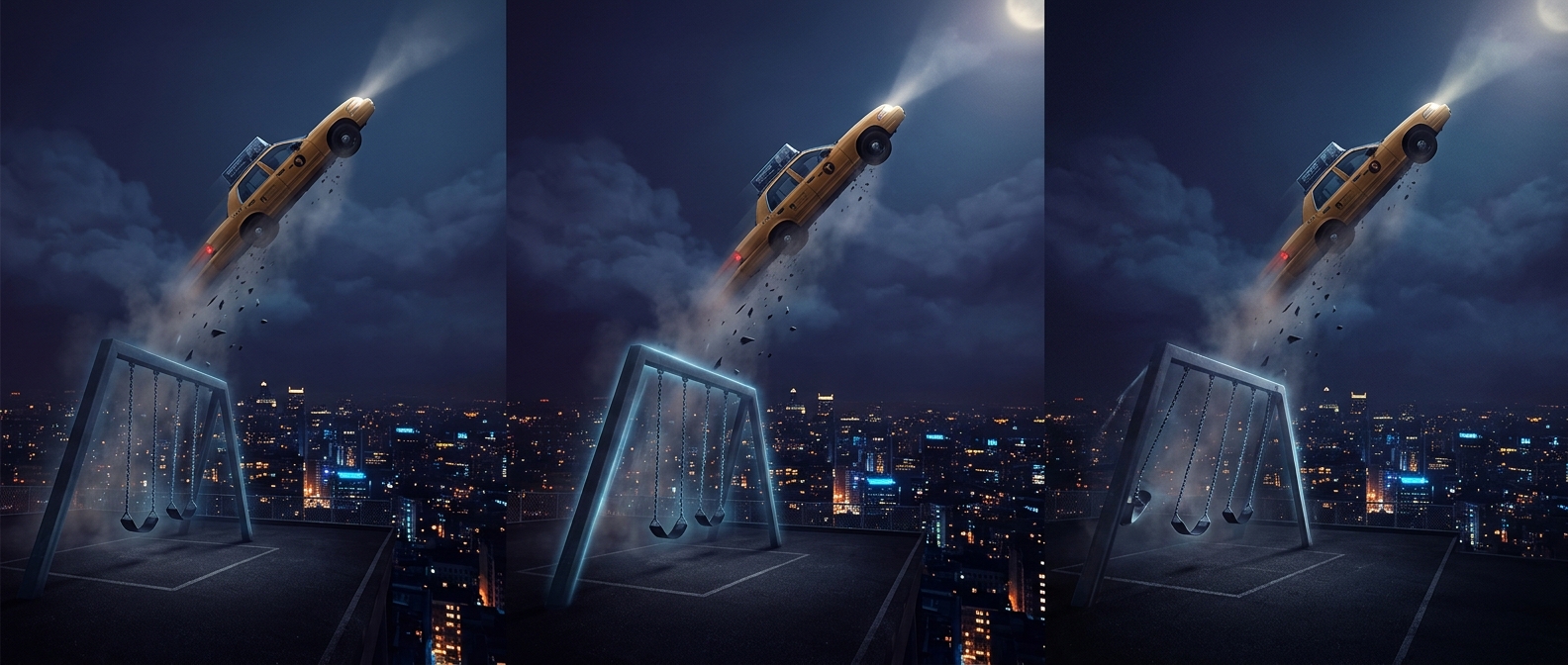 The GTA IV swingset that launches cars into the sky