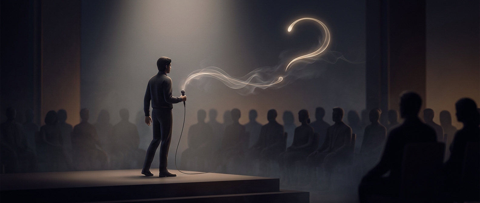 Why some people end statements like questions
