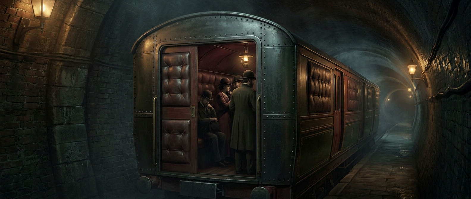 London's first Underground trains had no windows