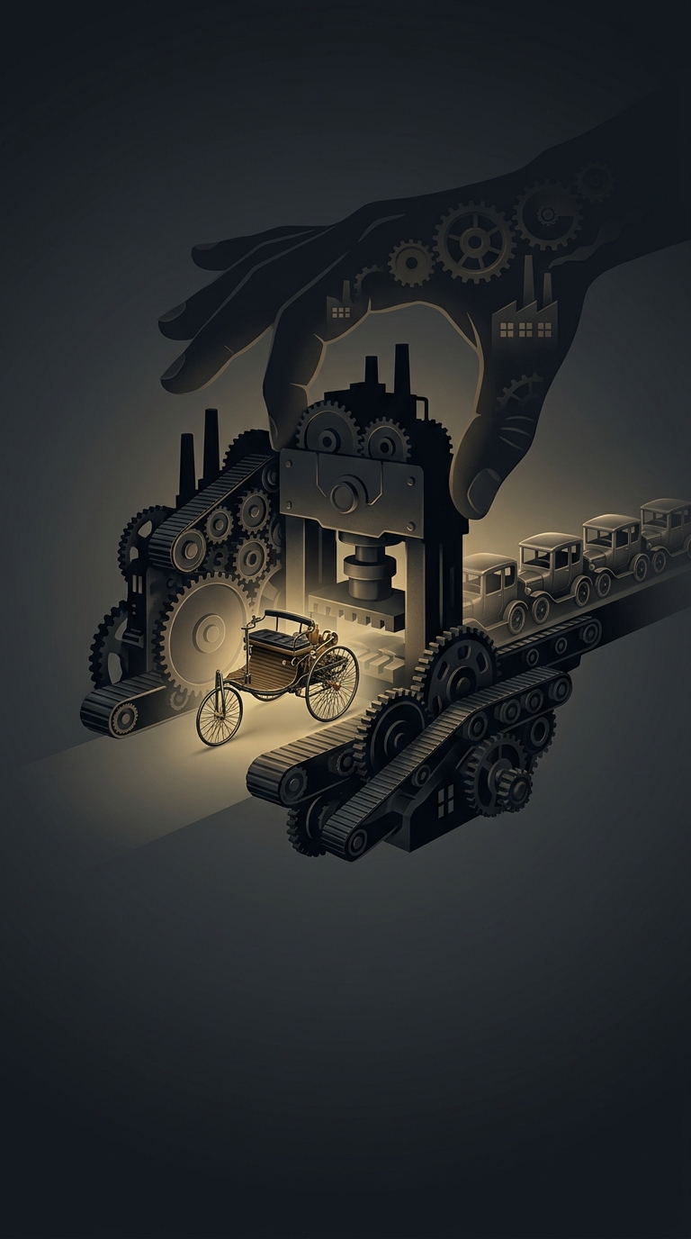 Henry Ford absolutely did not invent the automobile or the revolutionary moving assembly line, despite decades of American history books aggressively claiming otherwise.