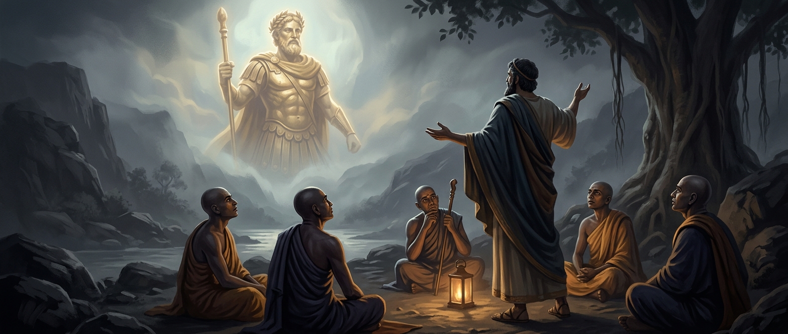 The envoy who claimed Alexander was treated like a god