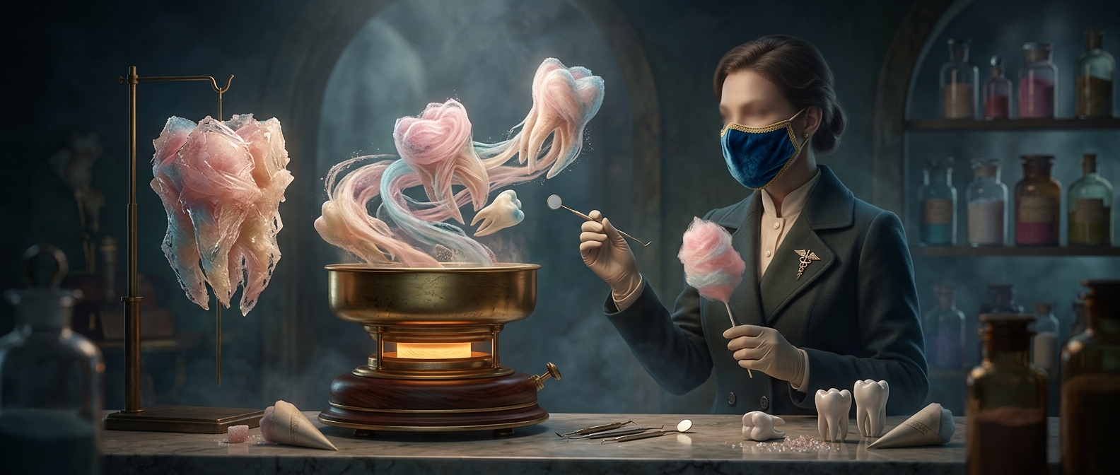 The dentist who helped invent cotton candy
