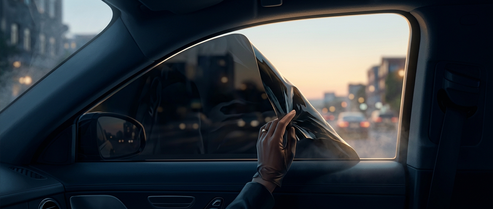 Window tint is merely a cheap polyester film