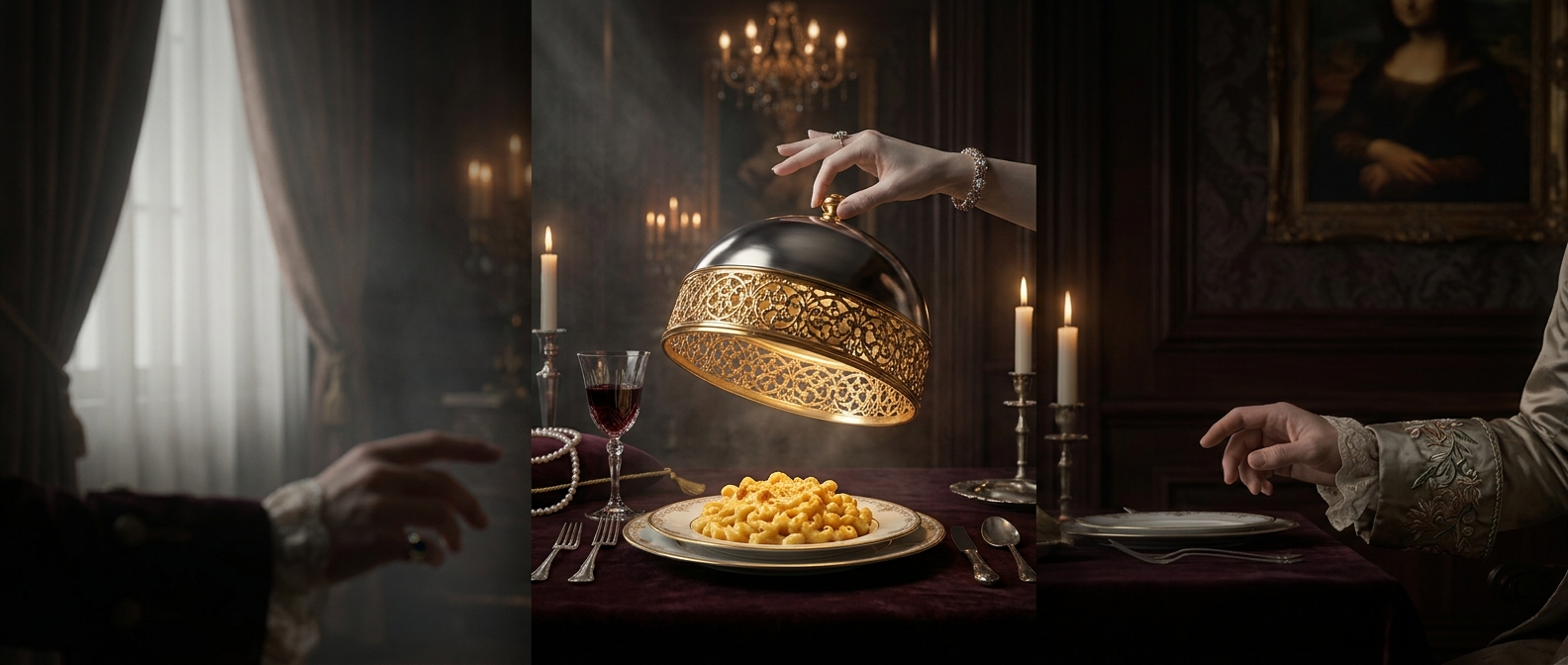 When macaroni and cheese was luxury food