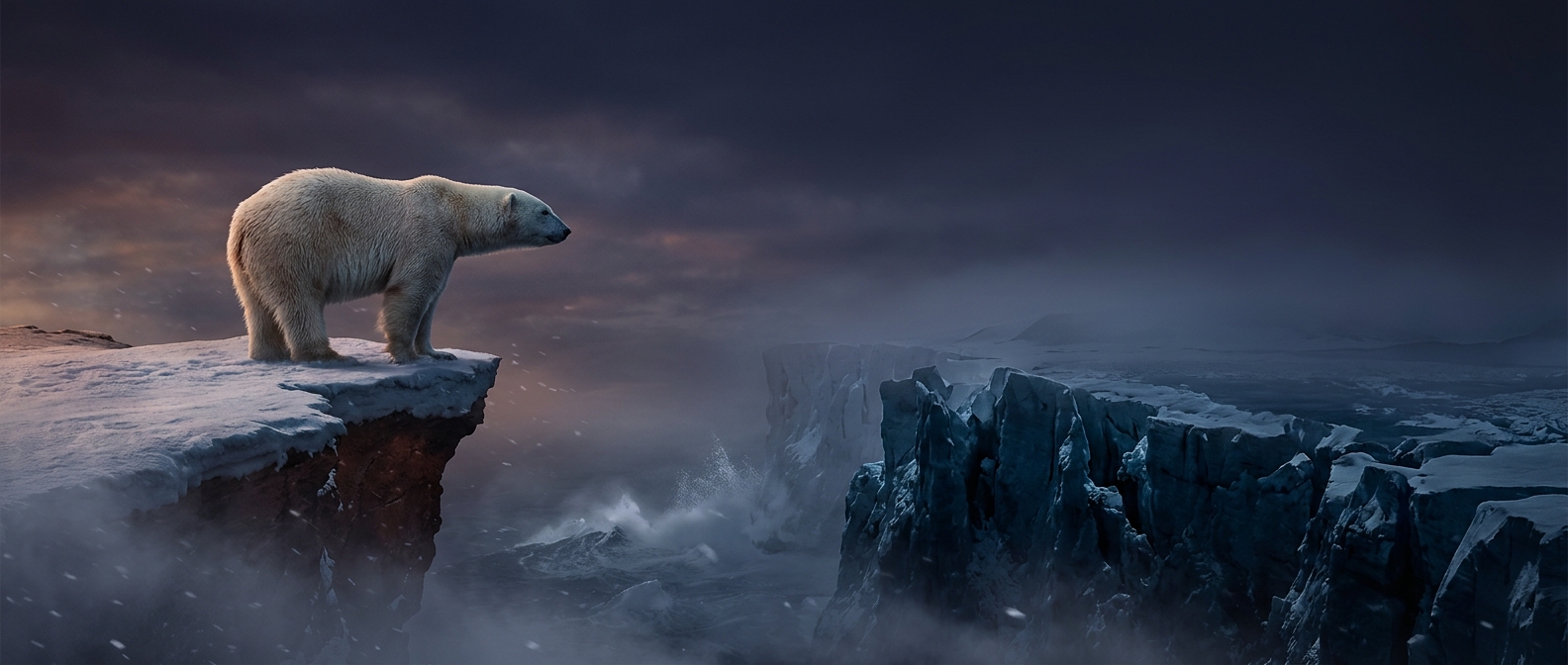 Why there are no polar bears in Antarctica