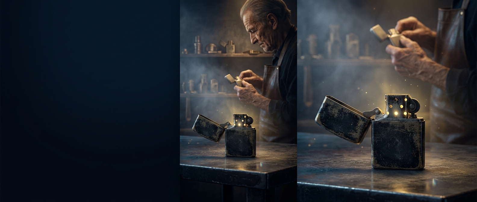Send a broken Zippo back—and they'll fix it