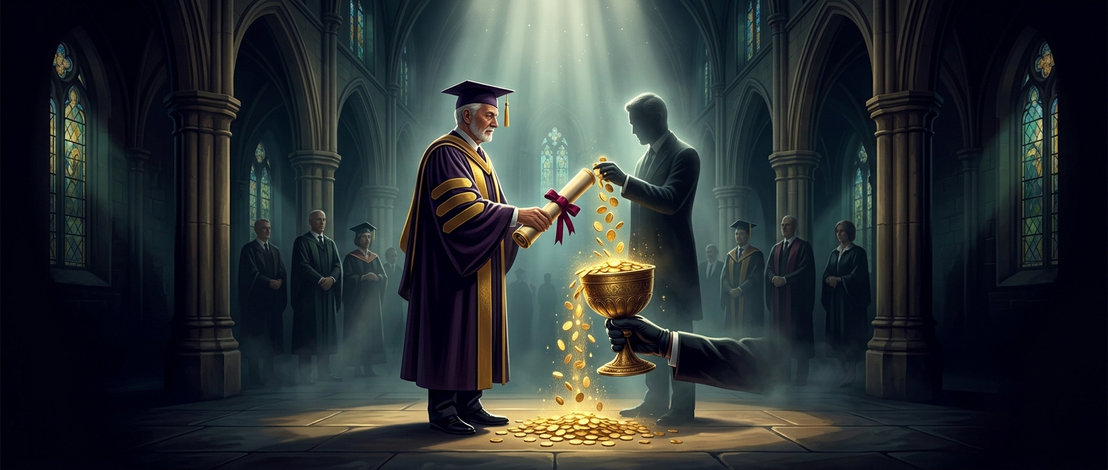 Why universities give billionaires honorary degrees