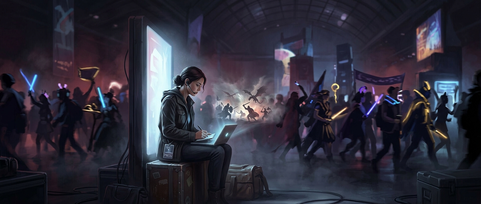 Reviewing epic stories while attending chaotic conventions