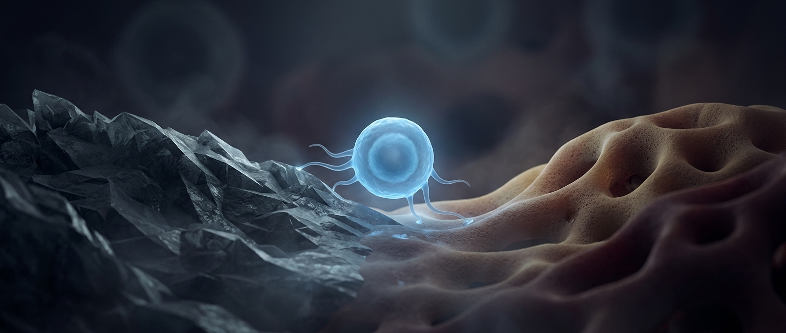 Stem cells can choose their fate by feeling a surface