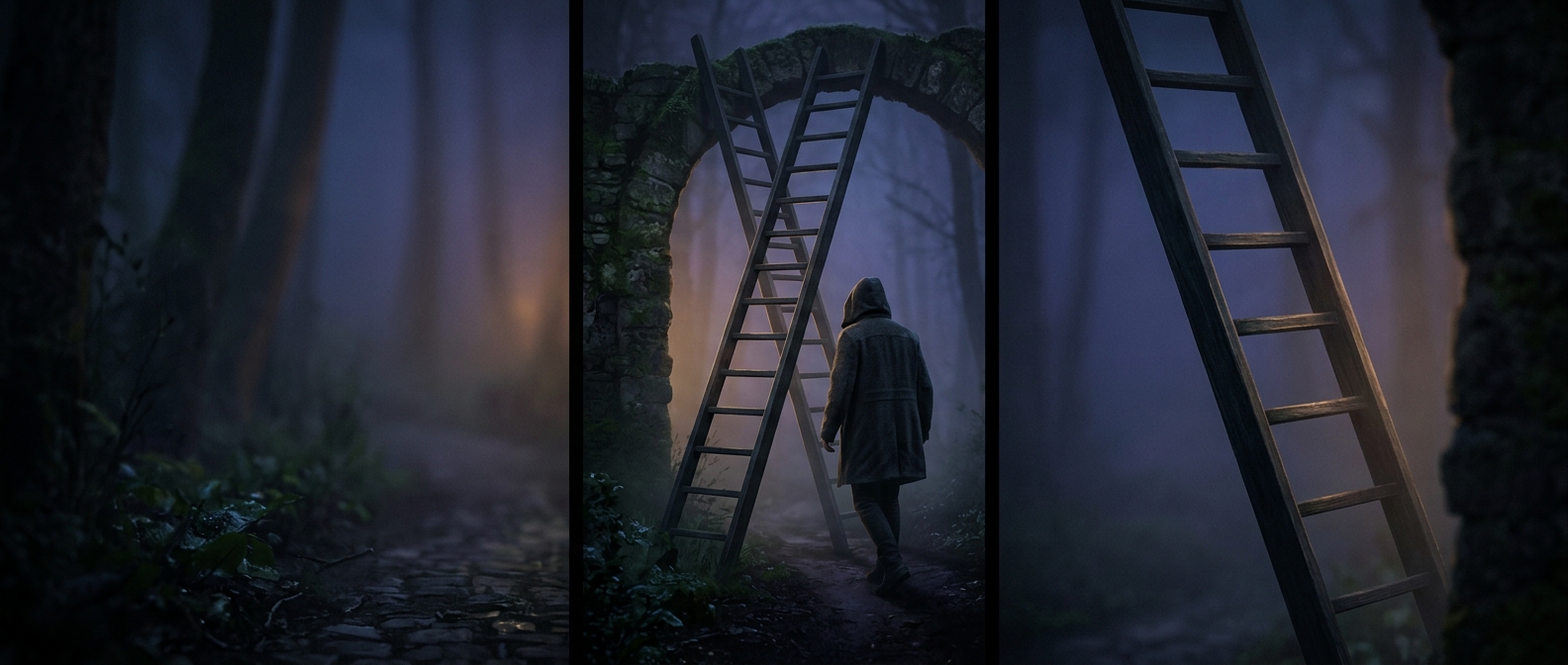 Refusing to walk beneath a simple leaning ladder remains a strangely enduring paranoia