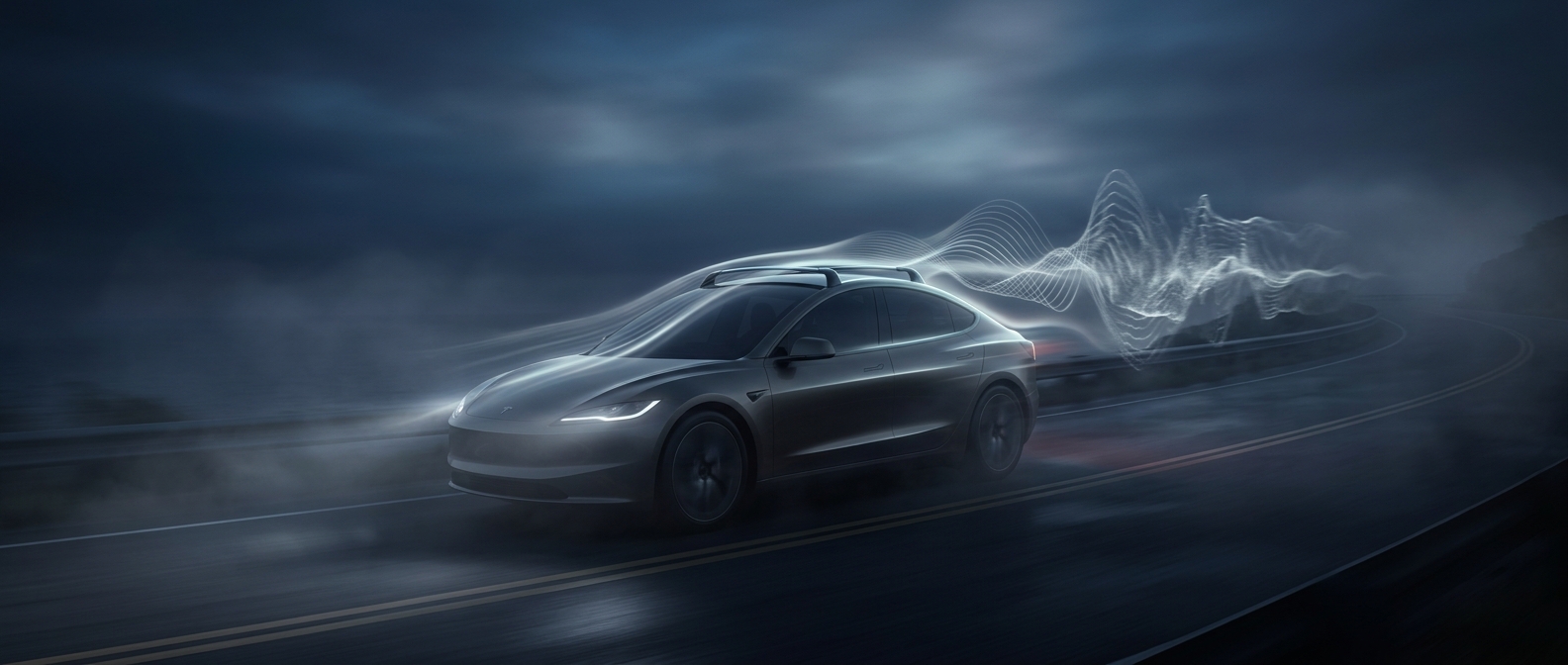 Roof racks create horrible whistling sounds at high speeds