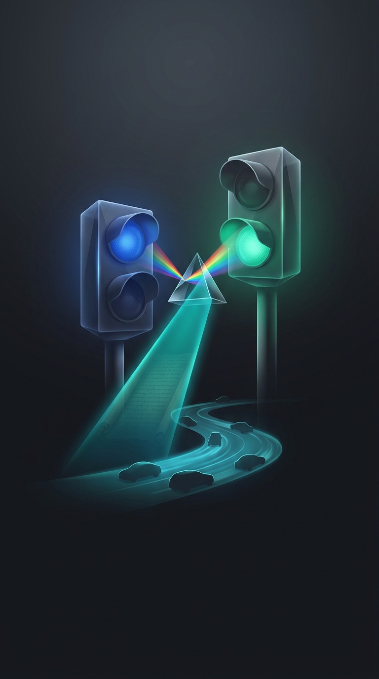 Japanese traffic lights use blue instead of green to signal 'go' because historically the language used the same word, 'ao', for both colors, and when international laws dictated…