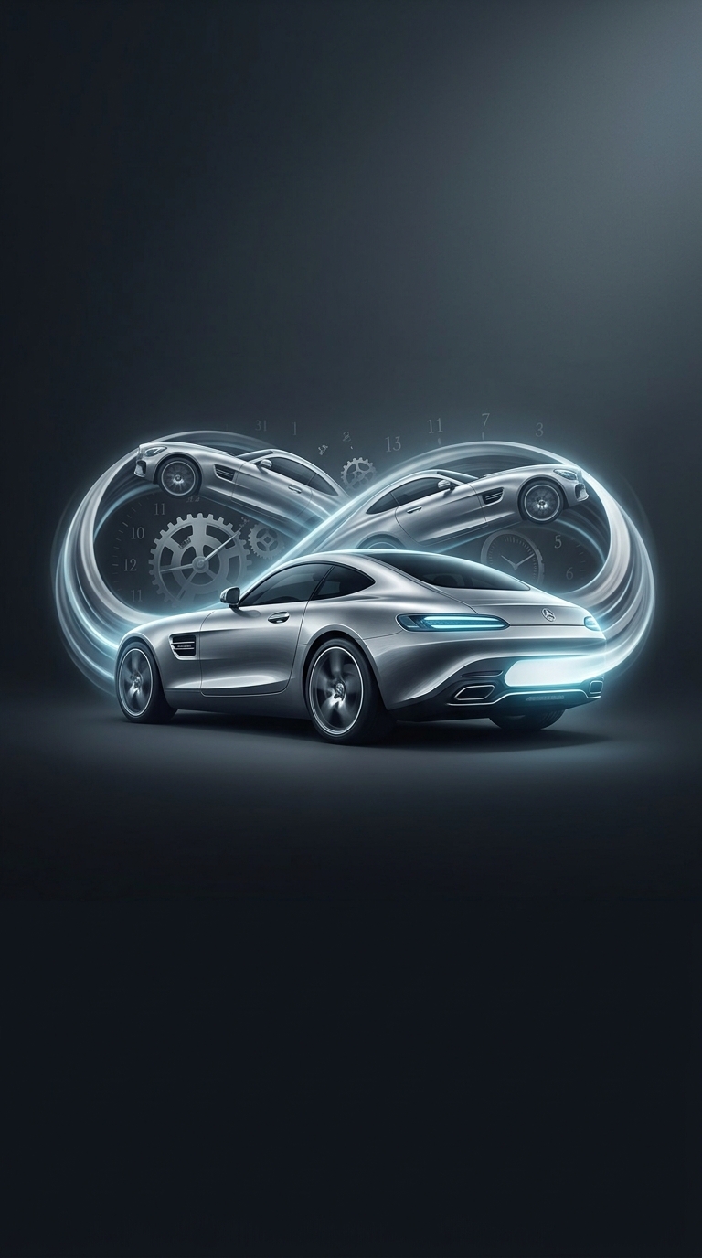 Steve Jobs notoriously drove an unregistered silver Mercedes-Benz SL55 AMG for years by actively exploiting a bizarre California legal loophole that gave him six months to attach a license plate.