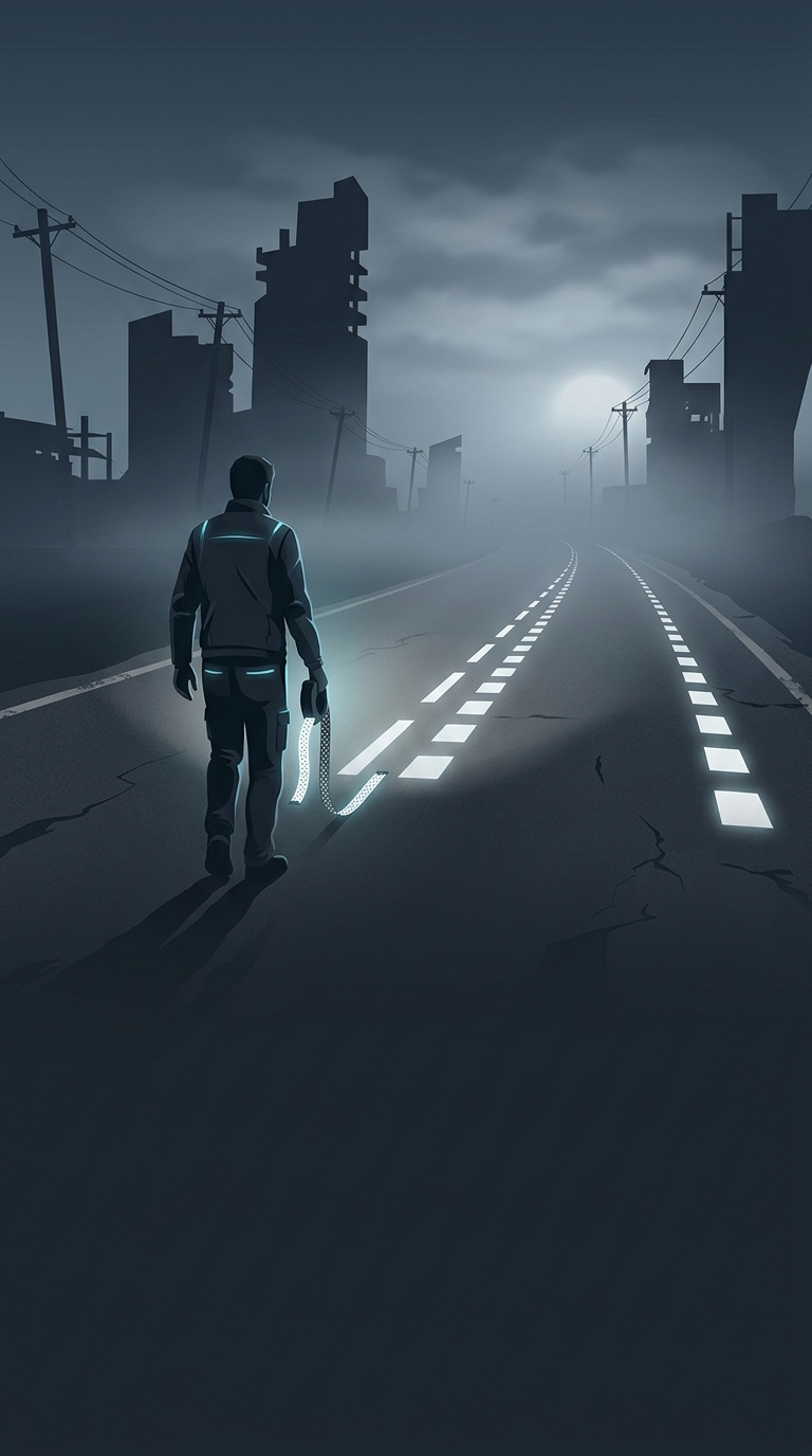 As you drive down the highway, how long do you think the painted dashed white lines separating the lanes actually are?