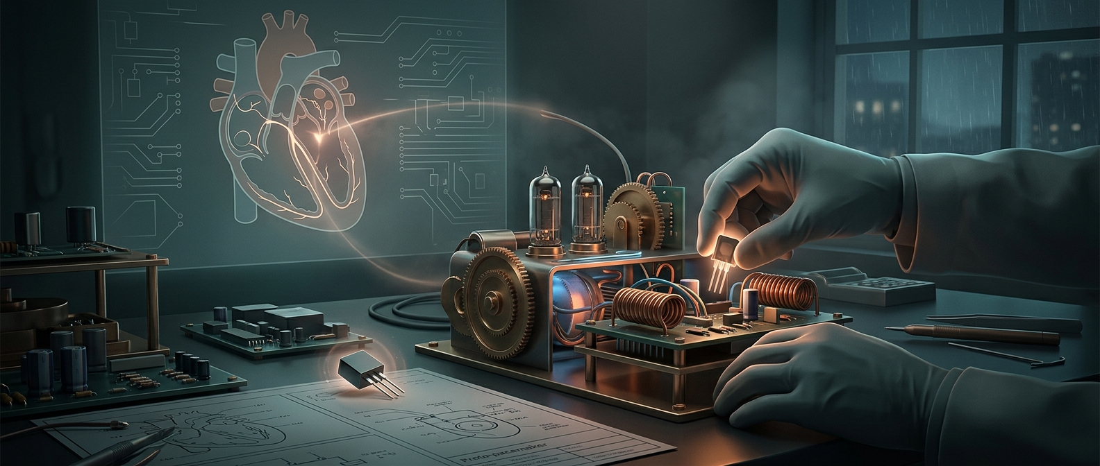 A wrong resistor helped invent the pacemaker